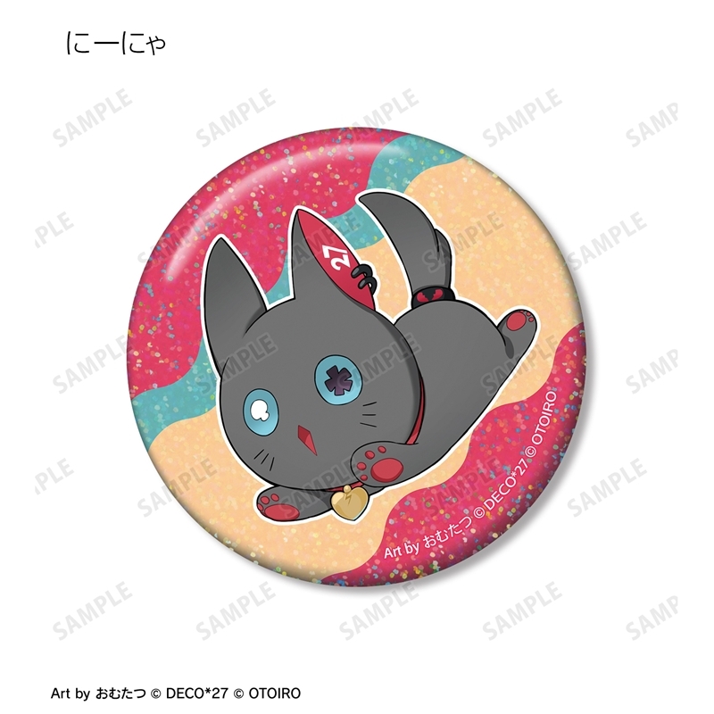 [Pre-order] DecoMiku LIVE starring Hatsune Miku 『Hello』 Produced by DECO*27 / OTOIRO DecoMiku & NeenYa Art by Omutatsu Hologram Can Badge 3 Set Ver. B