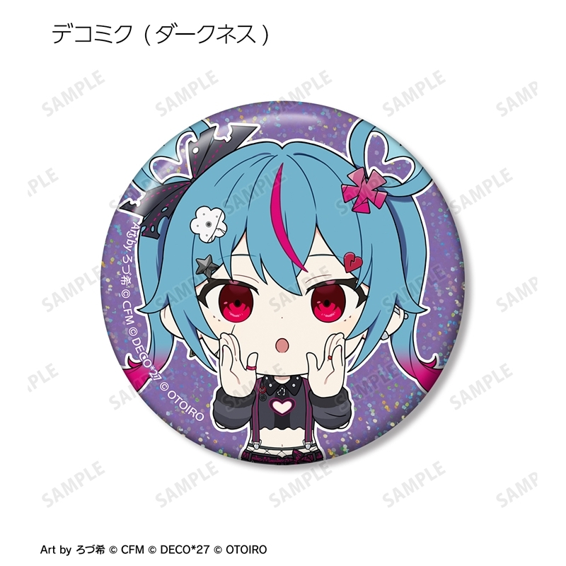 [Pre-order] DecoMiku LIVE starring Hatsune Miku 『Hello』 Produced by DECO*27 / OTOIRO DecoMiku & NeenYa Art by Roduki Hologram Can Badge 3 Set