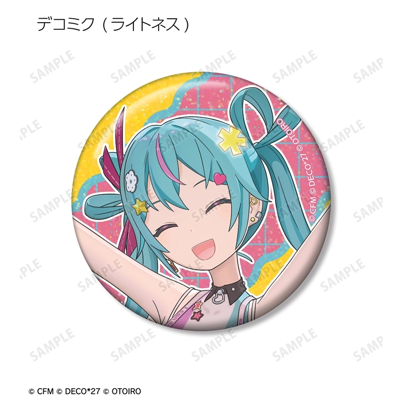 [Pre-order] DecoMiku LIVE starring Hatsune Miku 『Hello』 Produced by DECO*27 / OTOIRO DecoMiku & NeenYa Hologram Can Badge 3 Set