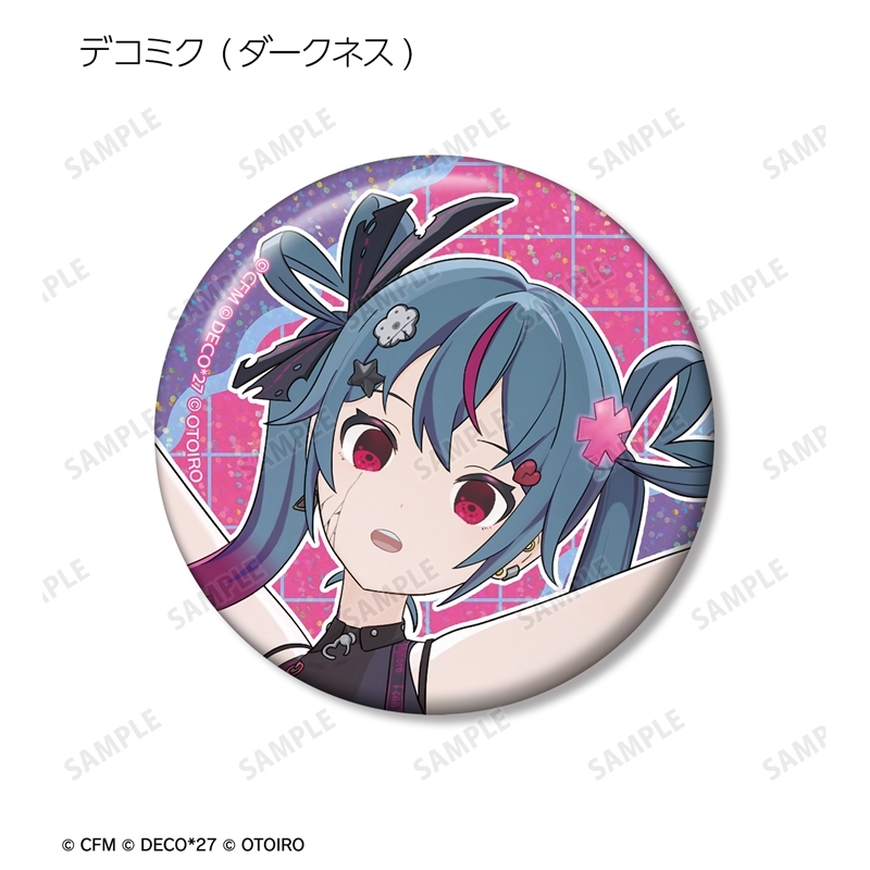 [Pre-order] DecoMiku LIVE starring Hatsune Miku 『Hello』 Produced by DECO*27 / OTOIRO DecoMiku & NeenYa Hologram Can Badge 3 Set