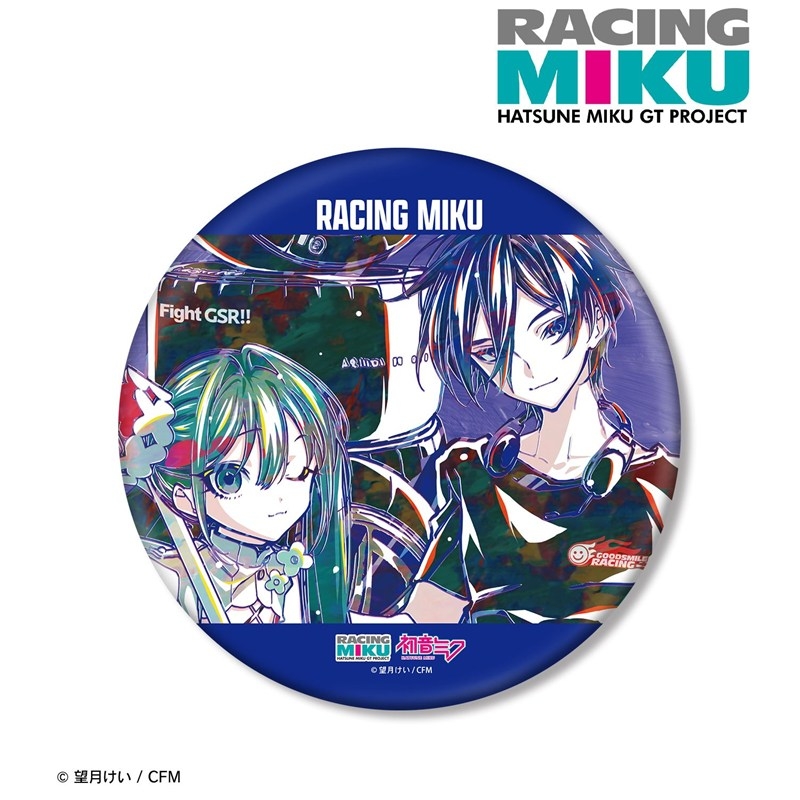 [Pre-order] Hatsune Miku GT Project Racing Miku 2025 Ver. Ani-Art Vol. 3 Big Can Badge Ver. A
