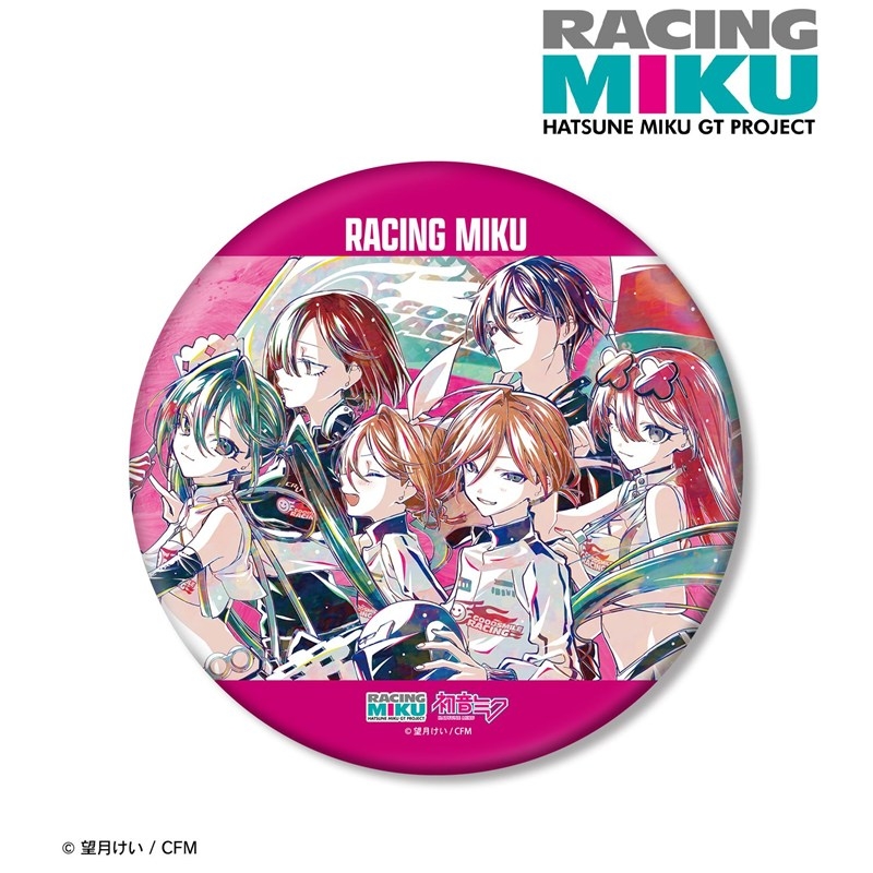 [Pre-order] Hatsune Miku GT Project Racing Miku 2025 Ver. Ani-Art Vol. 3 Big Can Badge Ver. D