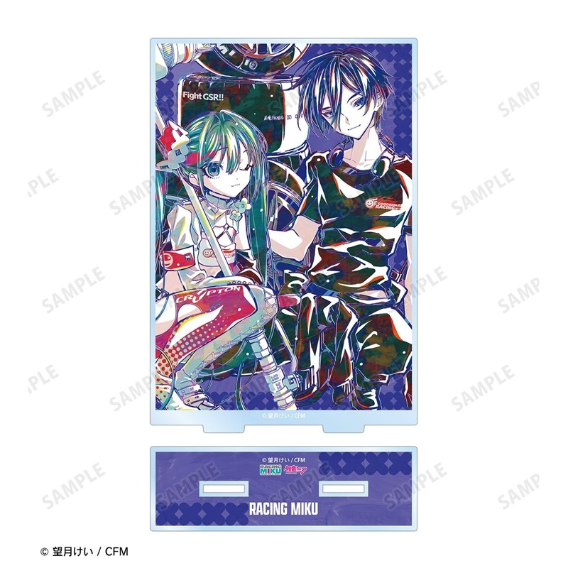 [Pre-order] Hatsune Miku GT Project Racing Miku 2025 Ver. Ani-Art Vol. 3 Big Acrylic Stand Ver. A