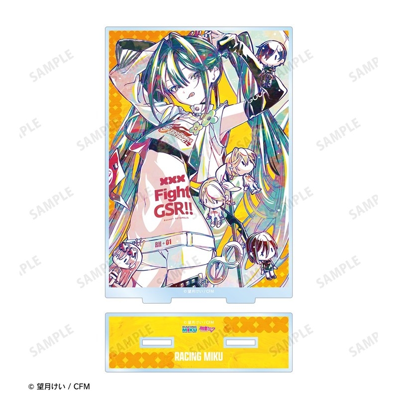 [Pre-order] Hatsune Miku GT Project Racing Miku 2025 Ver. Ani-Art Vol. 3 Big Acrylic Stand Ver. C