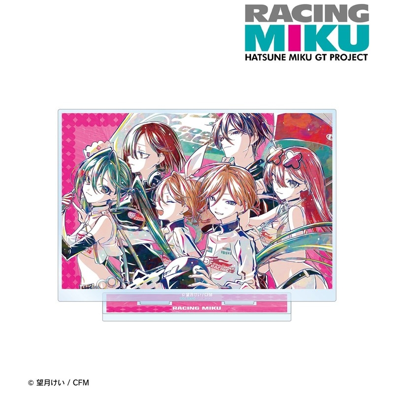 [Pre-order] Hatsune Miku GT Project Racing Miku 2025 Ver. Ani-Art Vol. 3 Big Acrylic Stand Ver. D