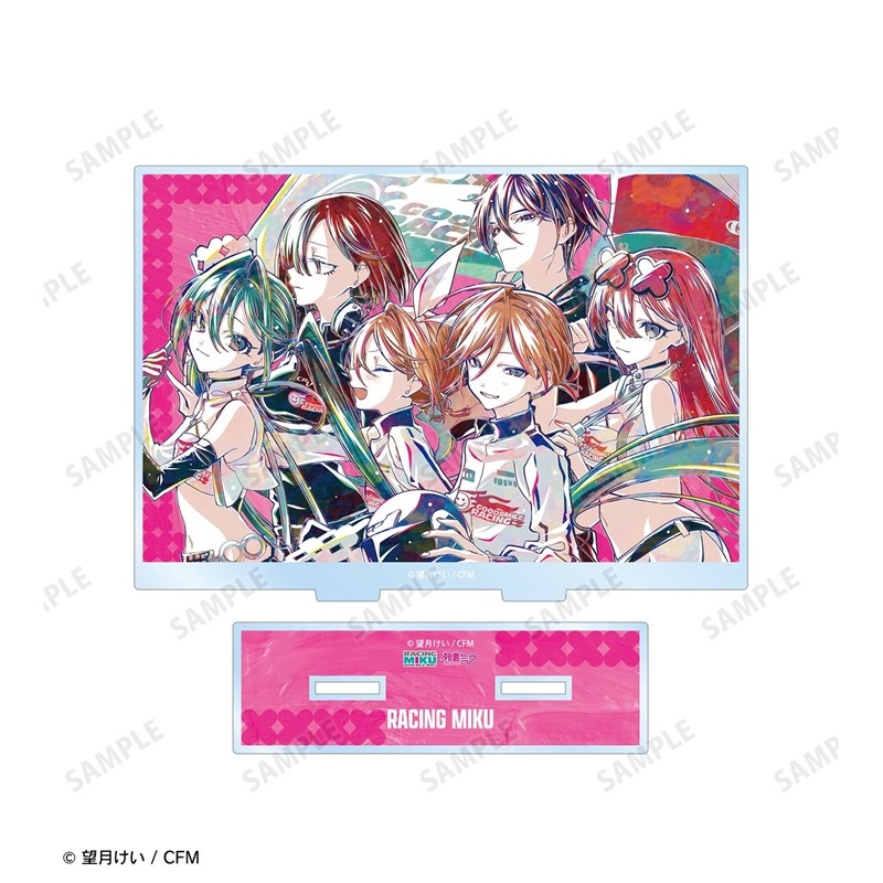 [Pre-order] Hatsune Miku GT Project Racing Miku 2025 Ver. Ani-Art Vol. 3 Big Acrylic Stand Ver. D