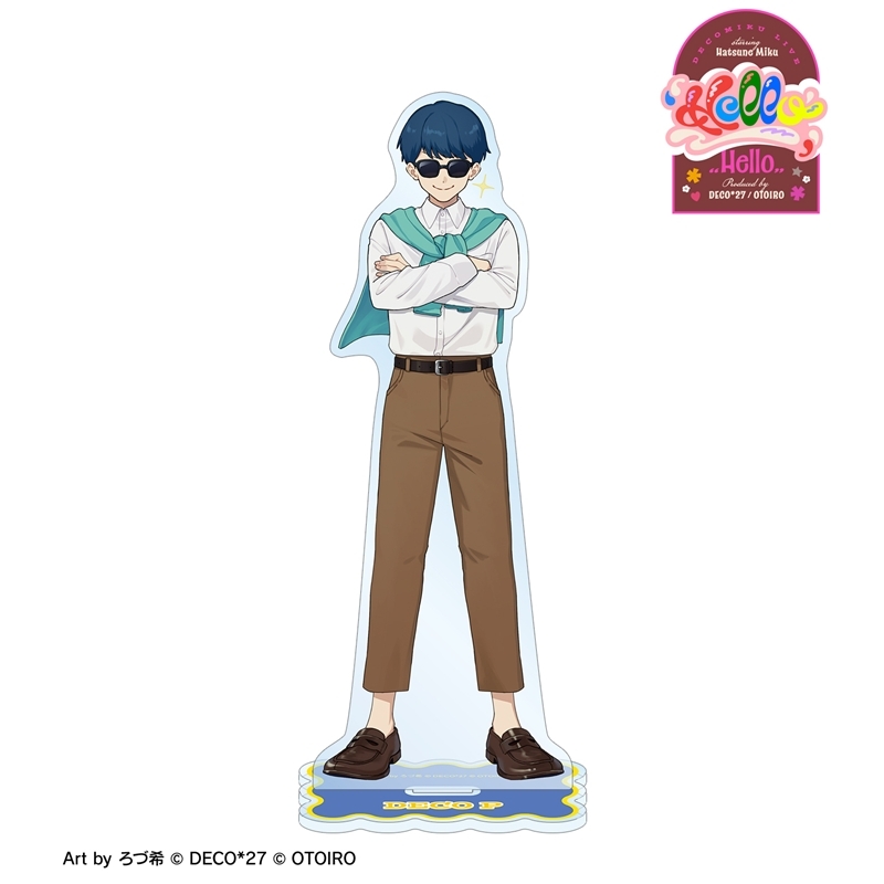 [Pre-order] DecoMiku LIVE starring Hatsune Miku 『Hello』 Produced by DECO*27 / OTOIRO DECO P Art by Roduki Big Acrylic Stand