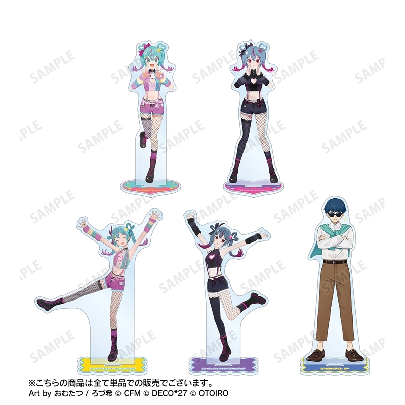 [Pre-order] DecoMiku LIVE starring Hatsune Miku 『Hello』 Produced by DECO*27 / OTOIRO DECO P Art by Roduki Big Acrylic Stand