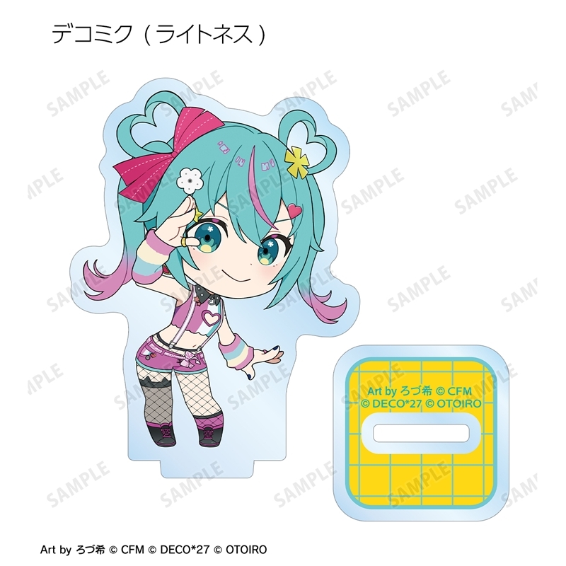 [Pre-order] DecoMiku LIVE starring Hatsune Miku 『Hello』 Produced by DECO*27 / OTOIRO DecoMiku Art by Roduki Acrylic Stand 2 Set