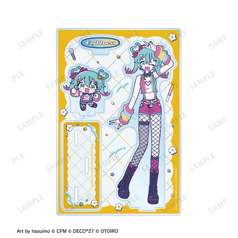 [Pre-order] DecoMiku LIVE starring Hatsune Miku 『Hello』 Produced by DECO*27 / OTOIRO DecoMiku (Lightness) Art by hasuimo Big Acrylic Stand with Parts