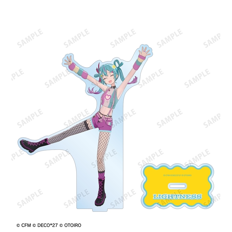 [Pre-order] DecoMiku LIVE starring Hatsune Miku 『Hello』 Produced by DECO*27 / OTOIRO DecoMiku (Lightness) Big Acrylic Stand