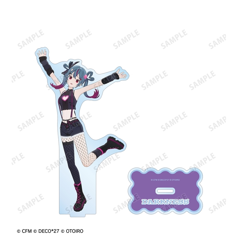 [Pre-order] DecoMiku LIVE starring Hatsune Miku 『Hello』 Produced by DECO*27 / OTOIRO DecoMiku (Darkness) Big Acrylic Stand