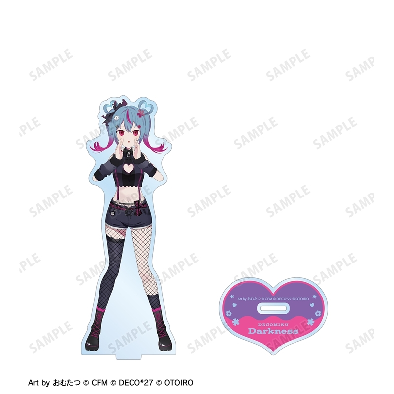 [Pre-order] DecoMiku LIVE starring Hatsune Miku 『Hello』 Produced by DECO*27 / OTOIRO DecoMiku (Darkness) Art by Omutatsu Big Acrylic Stand