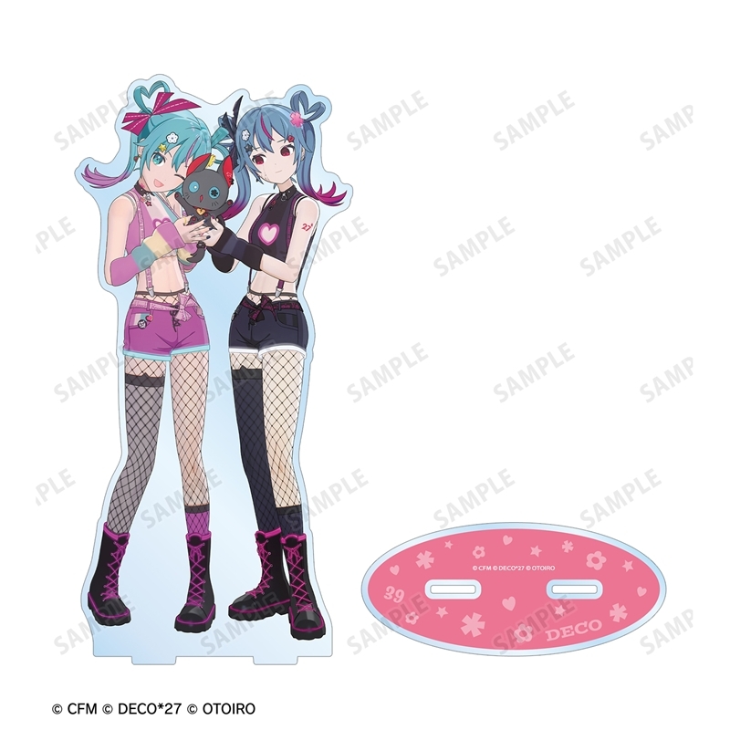 [Pre-order] DecoMiku LIVE starring Hatsune Miku 『Hello』 Produced by DECO*27 / OTOIRO DecoMiku & NeenYa Big Acrylic Stand
