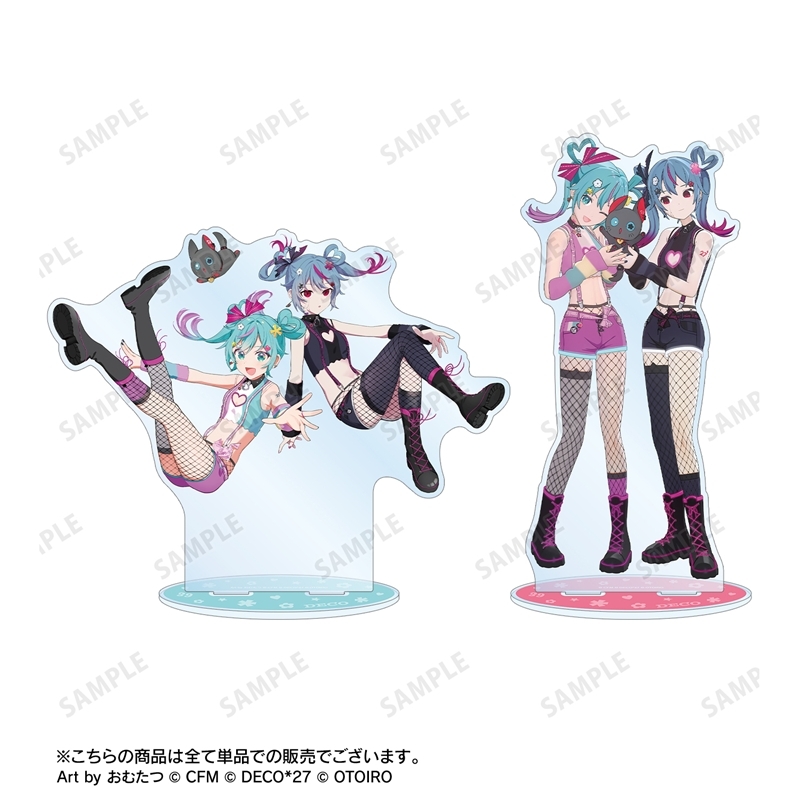 [Pre-order] DecoMiku LIVE starring Hatsune Miku 『Hello』 Produced by DECO*27 / OTOIRO DecoMiku & NeenYa Big Acrylic Stand