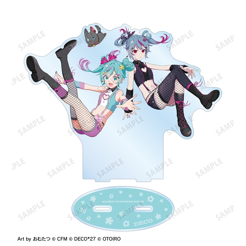 [Pre-order] DecoMiku LIVE starring Hatsune Miku 『Hello』 Produced by DECO*27 / OTOIRO DecoMiku & NeenYa Art by Omutatsu Big Acrylic Stand