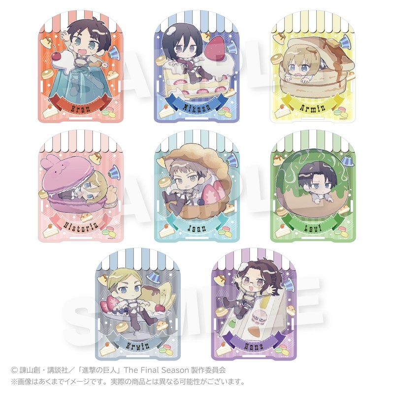 [Pre-order] "Attack on Titan" Acrylic Pen Stand Dessert Ver. Armin