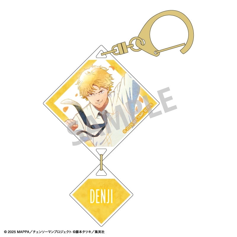 [Pre-order] Chainsaw Man: Reze Arc The Movie Double Part Acrylic Keychain - Denji / Floating Effect / KamiAni TOUCH