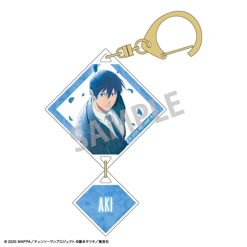 [Pre-order] Chainsaw Man: Reze Arc The Movie Double Part Acrylic Keychain - Hayakawa Aki  / Floating Effect / KamiAni TOUCH