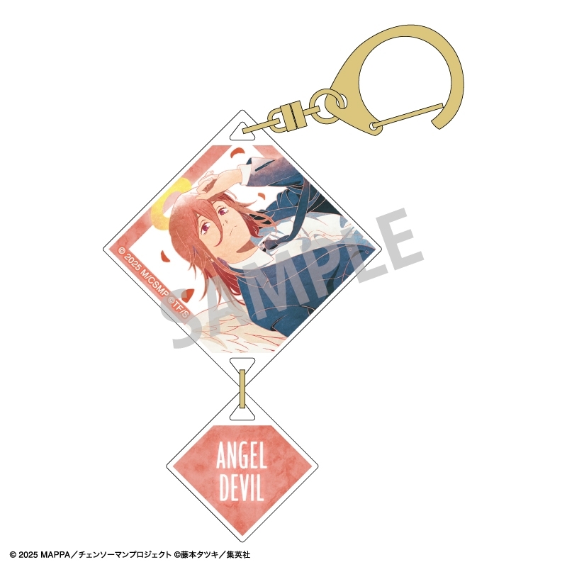 [Pre-order] Chainsaw Man: Reze Arc The Movie Double Part Acrylic Keychain - Angel Devil / Floating Effect / KamiAni TOUCH