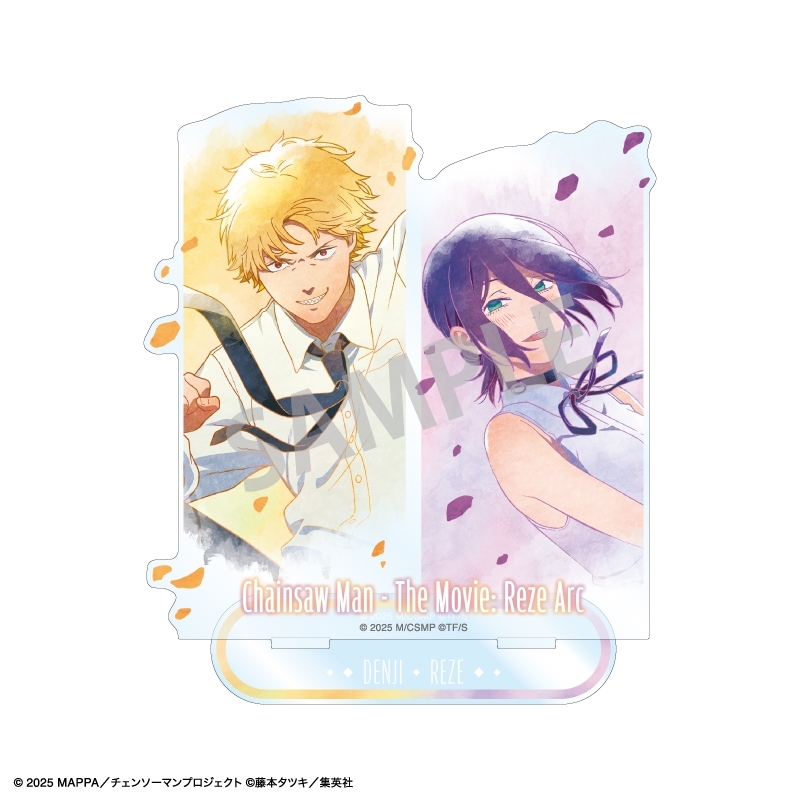 [Pre-order] Chainsaw Man: Reze Arc The Movie Pair Acrylic Stand Denji & Reze / Floating Effect / KamiAni TOUCH