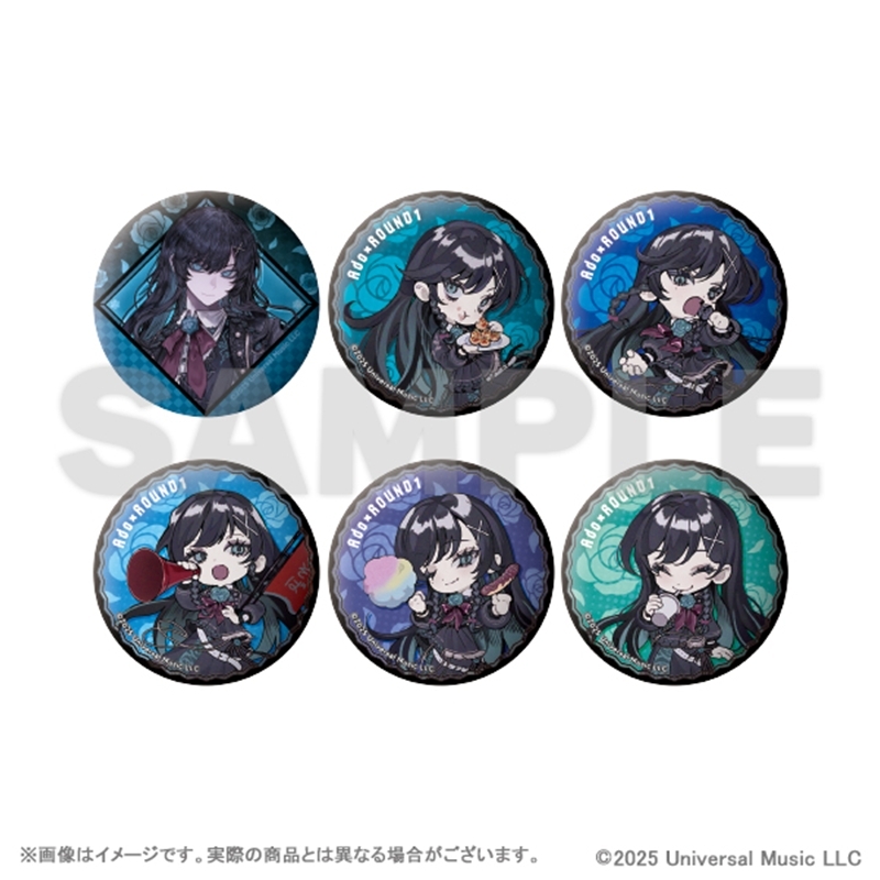 [In stock] Ado  x ROUND 1 Collab - Trading Can Badges