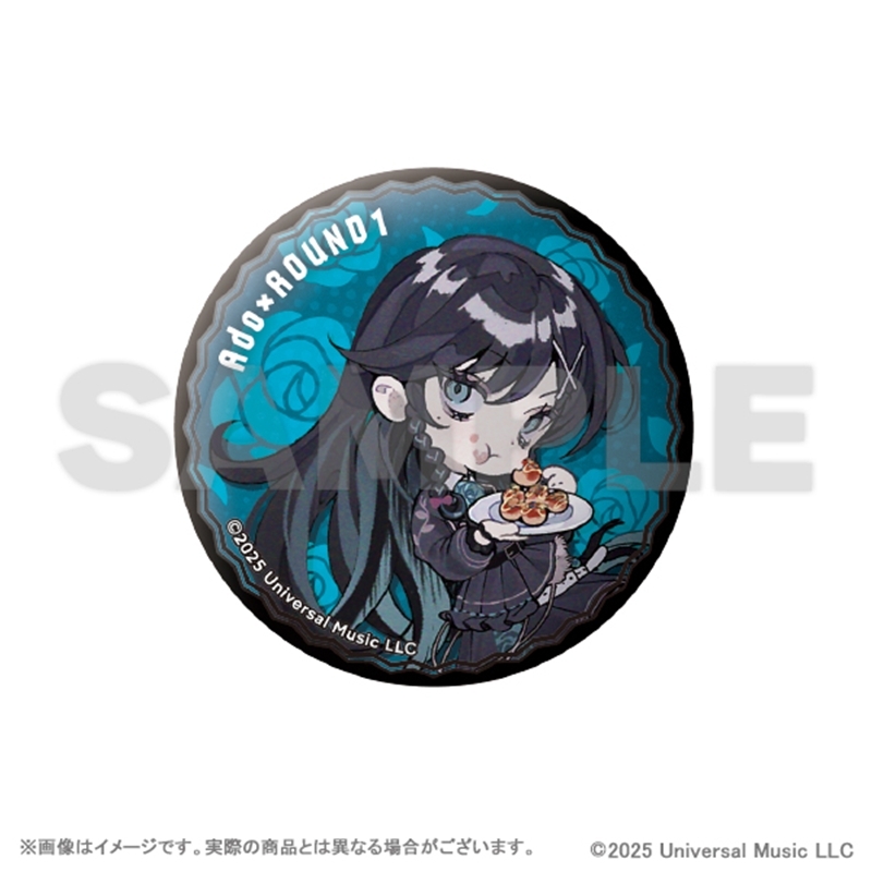 [In stock] Ado  x ROUND 1 Collab - Trading Can Badges