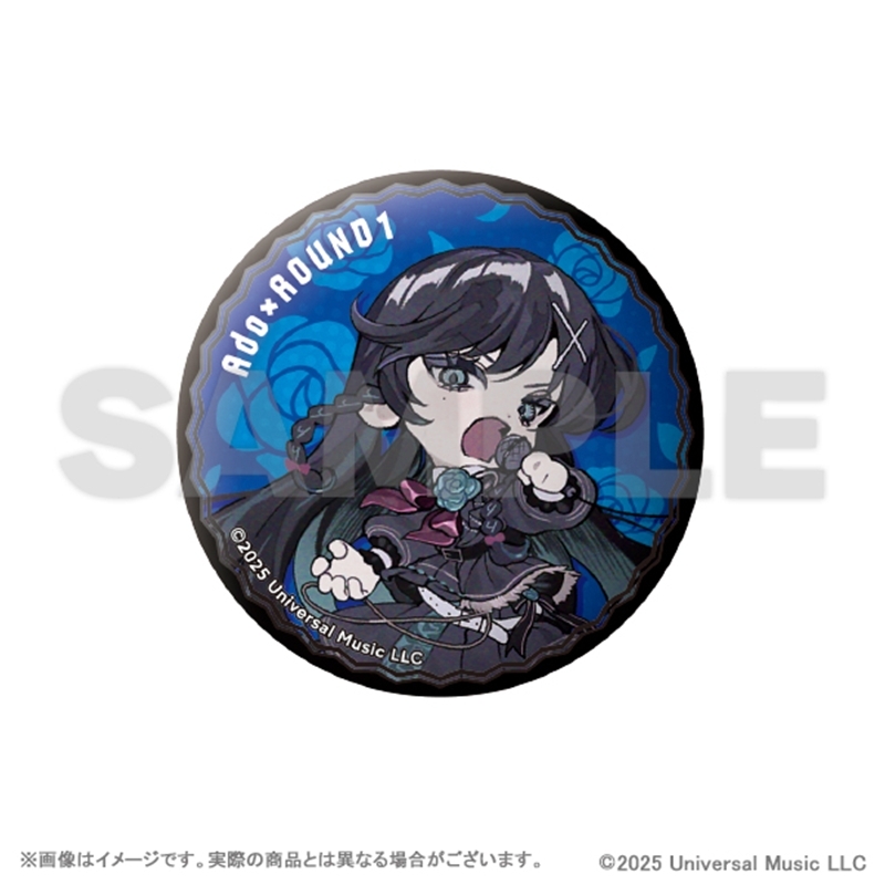 [In stock] Ado  x ROUND 1 Collab - Trading Can Badges