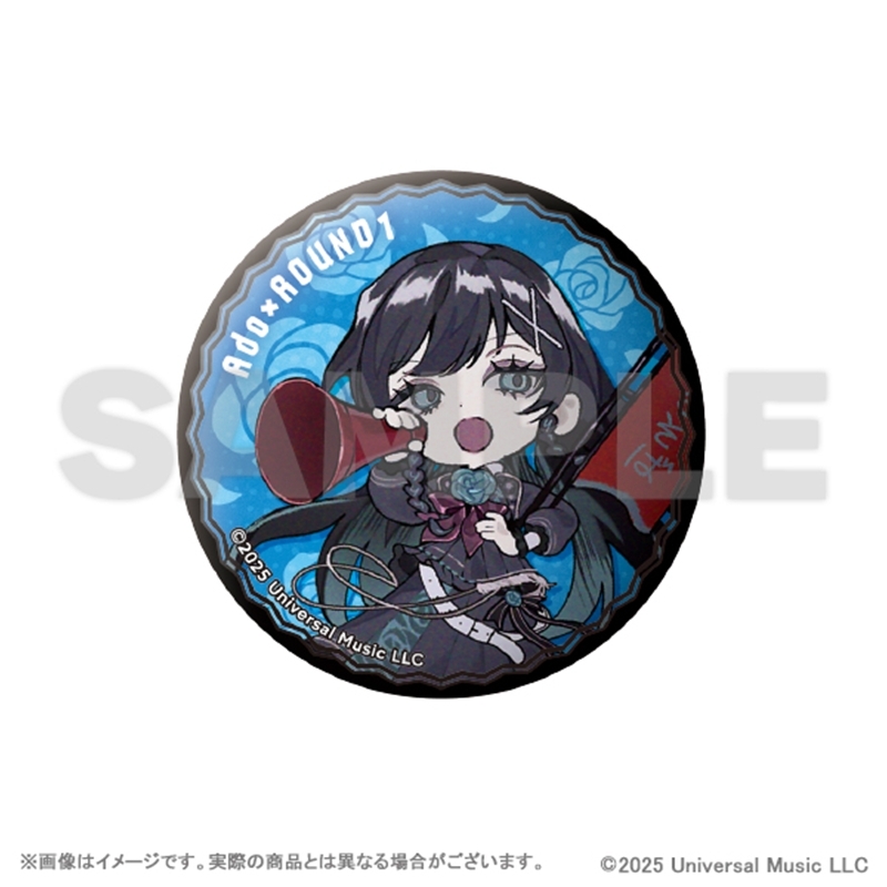 [In stock] Ado  x ROUND 1 Collab - Trading Can Badges