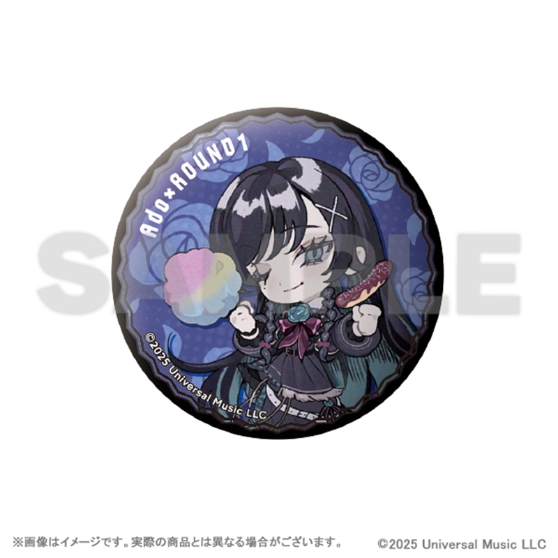 [In stock] Ado  x ROUND 1 Collab - Trading Can Badges