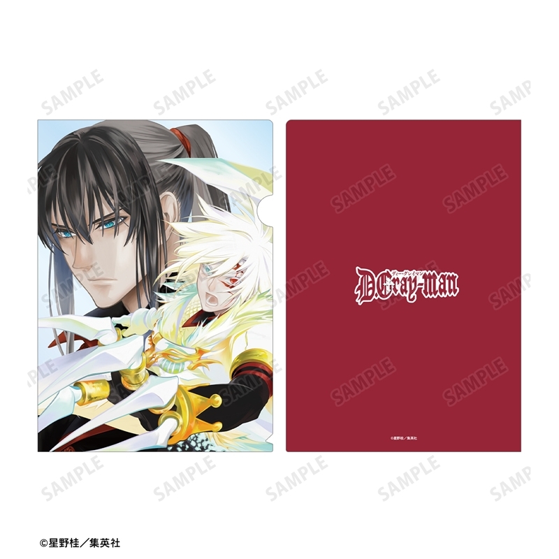 [Pre-order] "D.Gray-man" Color Illustration Clear File 3 Set