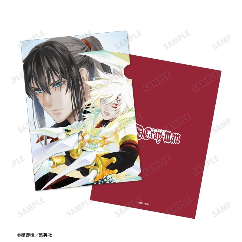 [Pre-order] "D.Gray-man" Color Illustration Clear File 3 Set