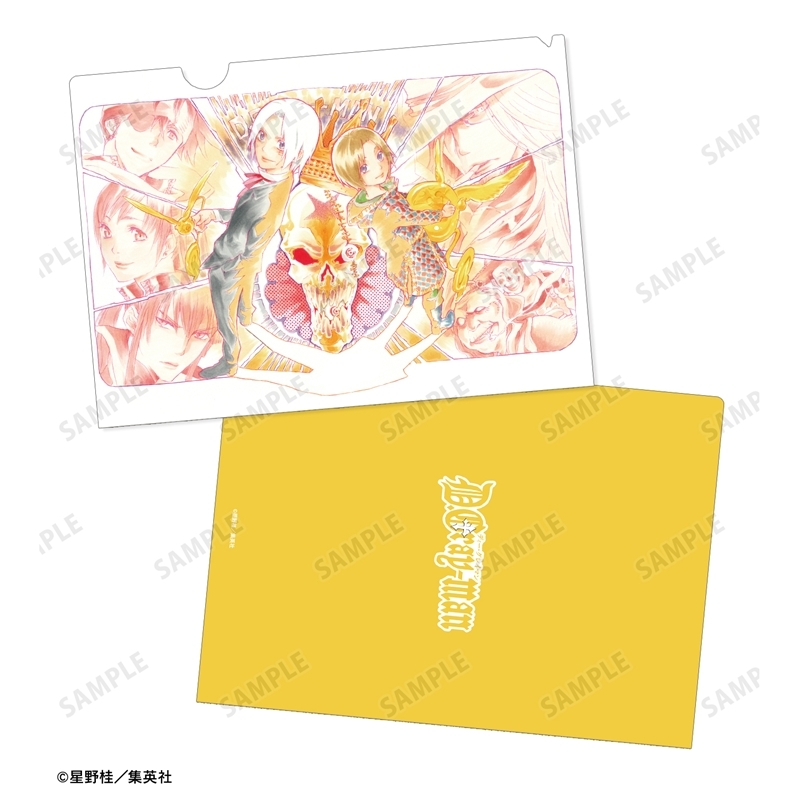 [Pre-order] "D.Gray-man" Color Illustration Clear File 3 Set