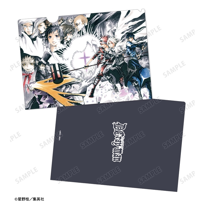 [Pre-order] "D.Gray-man" Color Illustration Clear File 3 Set