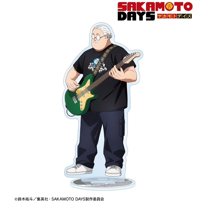[Pre-order] "Sakamoto Days" Original Illustration Sakamoto Taro Rock Band Ver. Big Acrylic Stand
