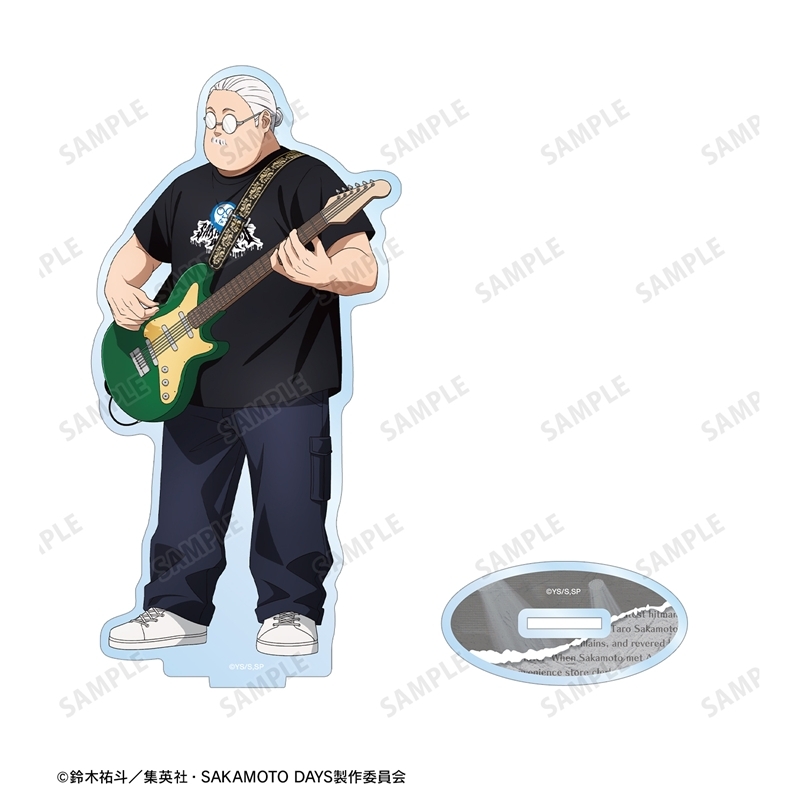 [Pre-order] "Sakamoto Days" Original Illustration Sakamoto Taro Rock Band Ver. Big Acrylic Stand