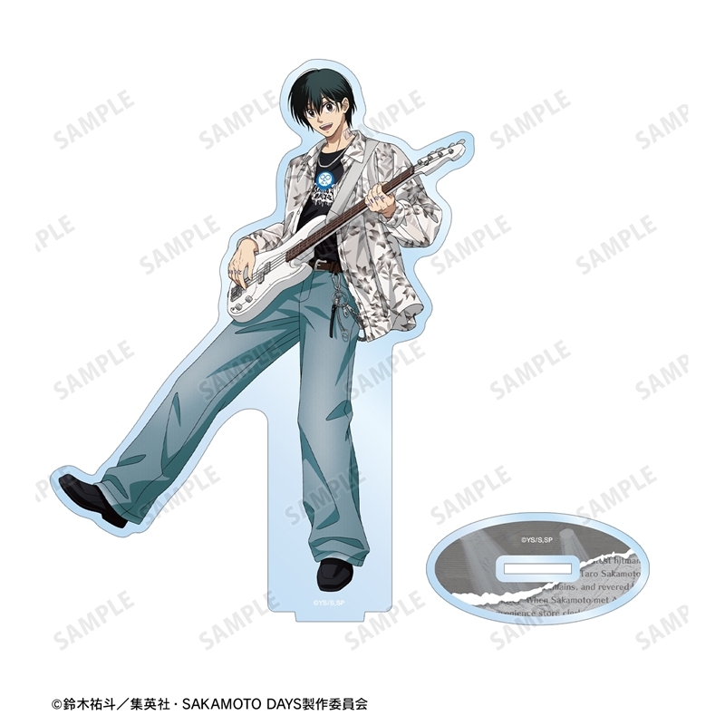 [Pre-order] "Sakamoto Days" Original Illustration Nagumo Rock Band Ver. Big Acrylic Stand