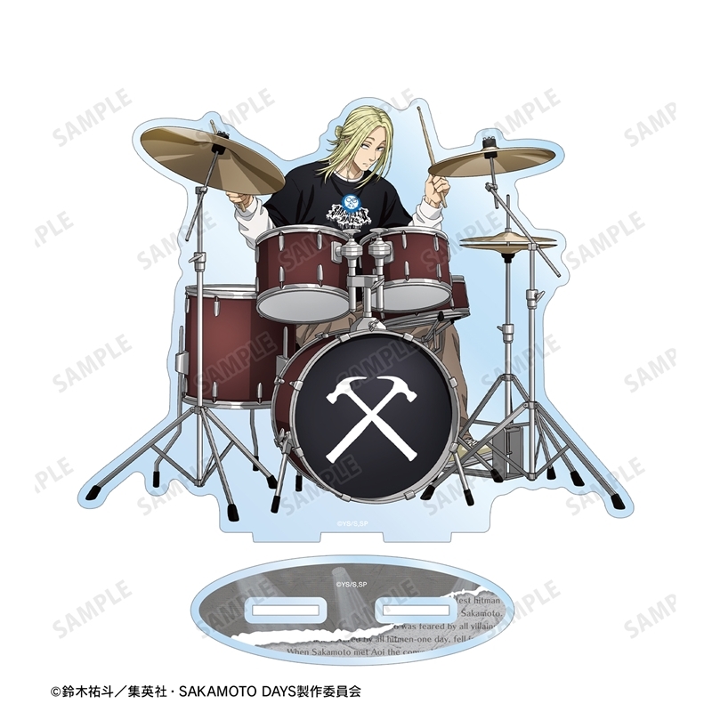 [Pre-order] "Sakamoto Days" Original Illustration Shishiba Rock Band Ver. Big Acrylic Stand