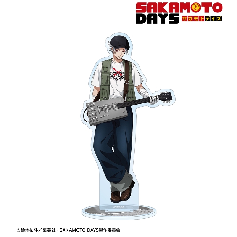 [Pre-order] "Sakamoto Days" Original Illustration Gaku Rock Band Ver. Big Acrylic Stand