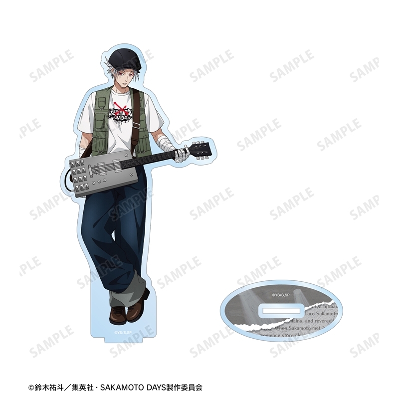 [Pre-order] "Sakamoto Days" Original Illustration Gaku Rock Band Ver. Big Acrylic Stand
