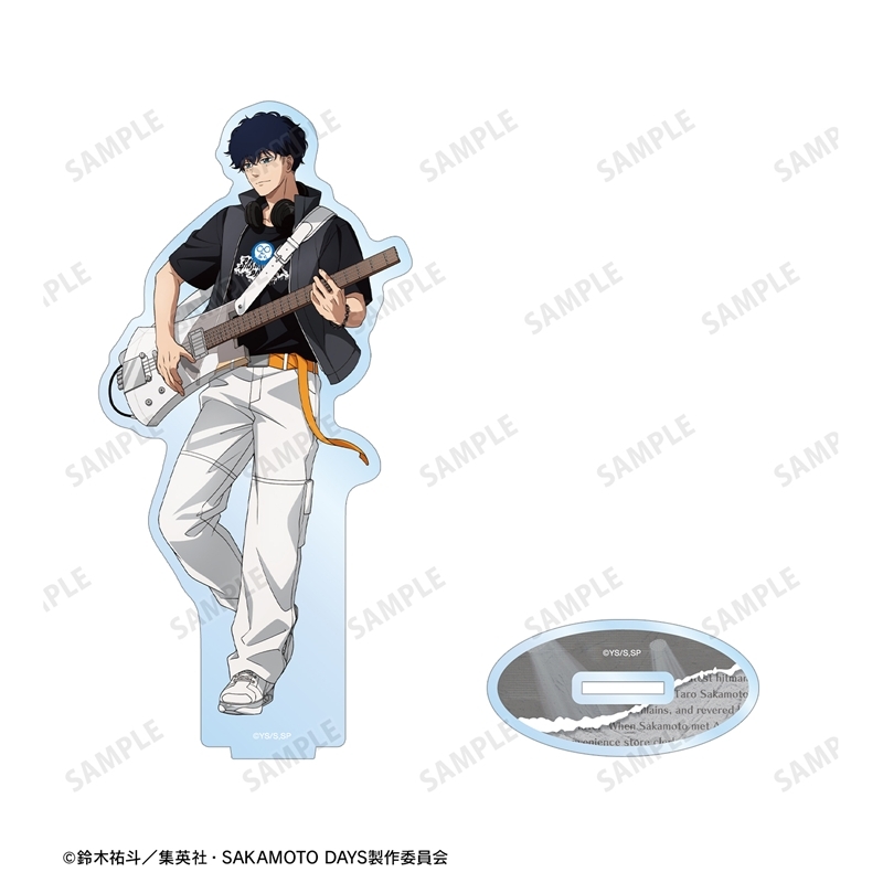 [Pre-order] "Sakamoto Days" Original Illustration Seba Natsuki Rock Band Ver. Big Acrylic Stand