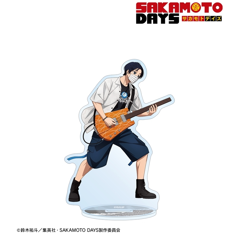 [Pre-order] "Sakamoto Days" Original Illustration Seba Mafuyu Rock Band Ver. Big Acrylic Stand