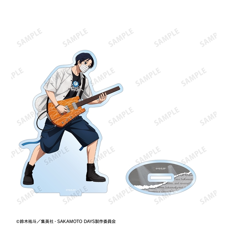[Pre-order] "Sakamoto Days" Original Illustration Seba Mafuyu Rock Band Ver. Big Acrylic Stand