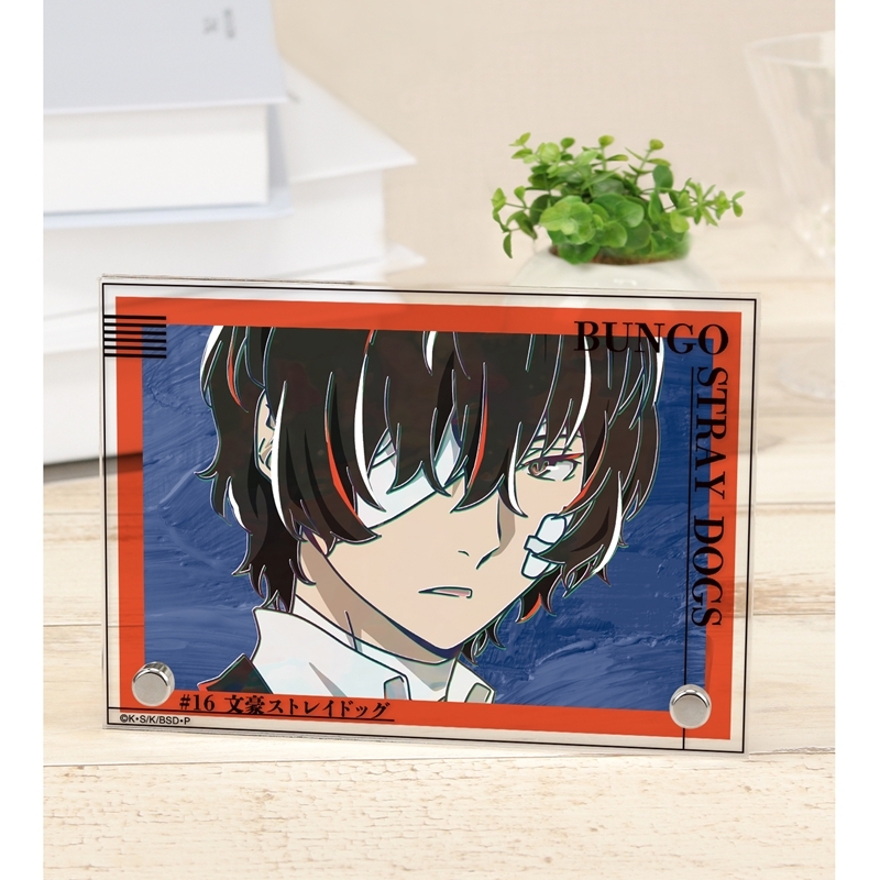 [Pre-order] "Bungo Stray Dogs" Dazai Osamu Ani-Art Vol. 5 Double Acrylic Panel Ver. B