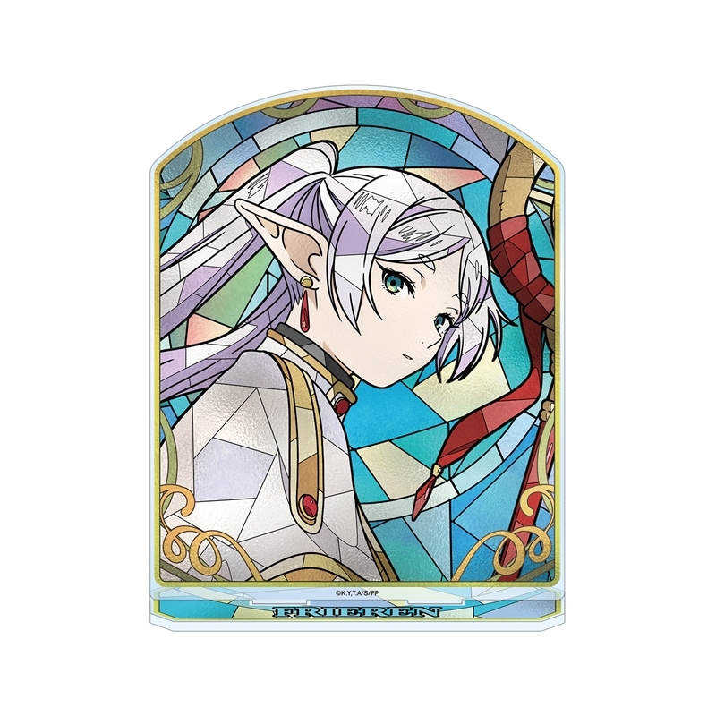 [Pre-order] "Frieren: Beyond Journey's End" Frieren Aure Glass Big Acrylic Stand Ver. B