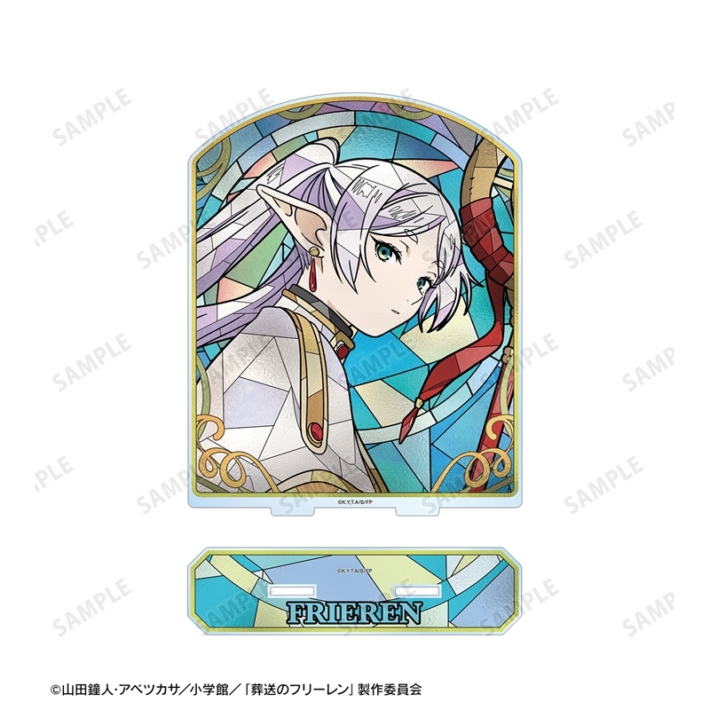 [Pre-order] "Frieren: Beyond Journey's End" Frieren Aure Glass Big Acrylic Stand Ver. B