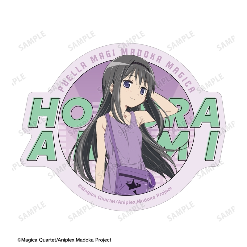 [Pre-order] "Puella Magi Madoka Magica" rockin'star Collaboration Original Illustration Akemi Homura Souvenir Set
