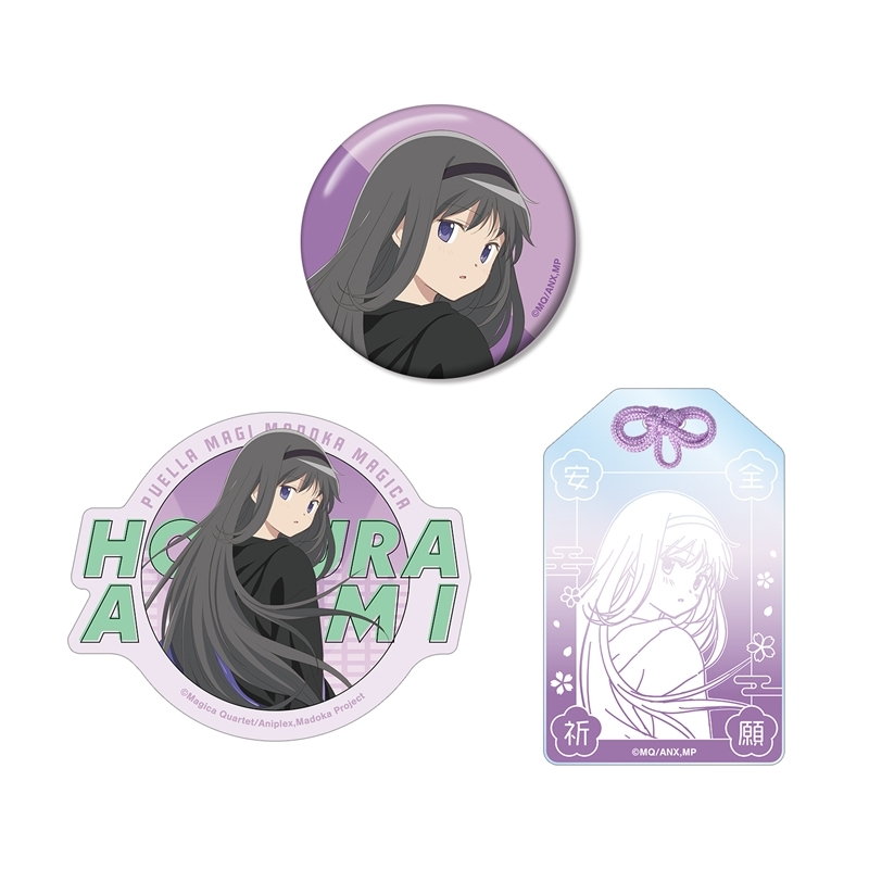 [Pre-order] "Puella Magi Madoka Magica" rockin'star Collaboration Original Illustration Vol. 2 Akemi Homura Souvenir Set