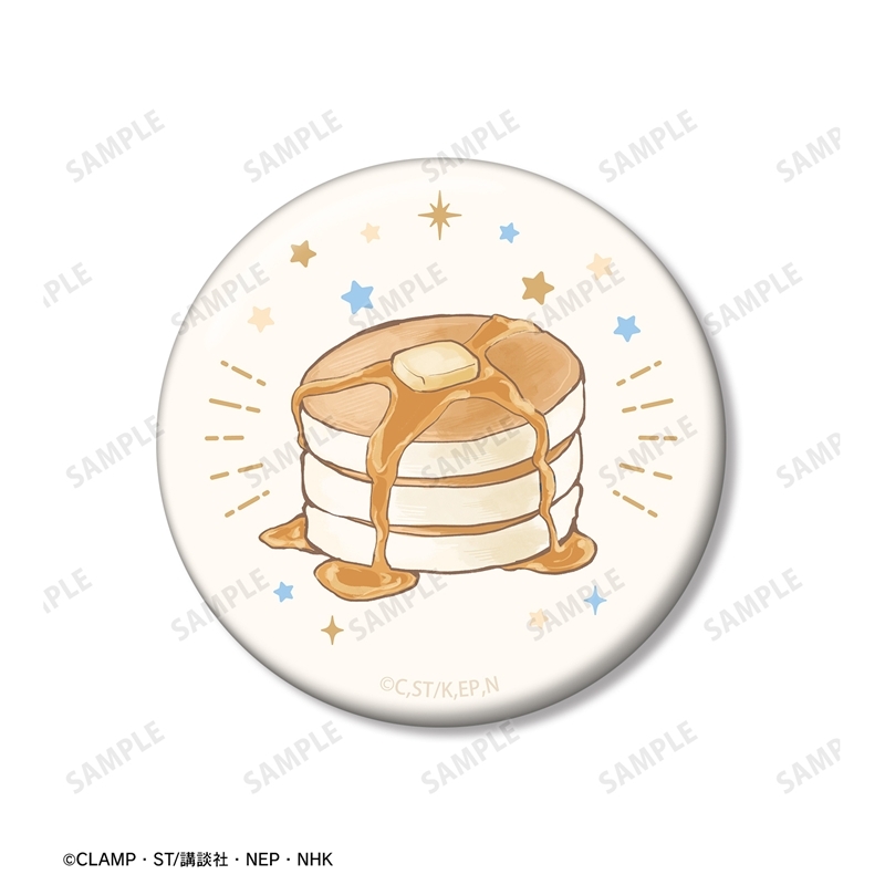 [Pre-order] "Cardcaptor Sakura: Clear Card Arc" Sakura no Pancakes A:code Can Badge 2 Set
