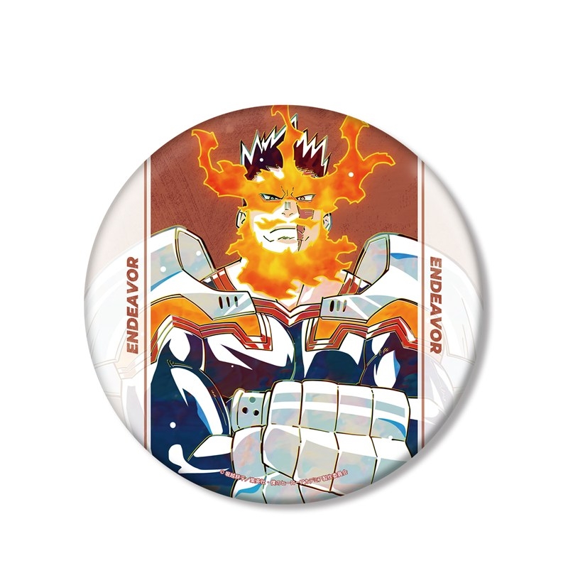 [Pre-order] "My Hero Academia" Endeavor Ani-Art Vol. 9 Big Can Badge
